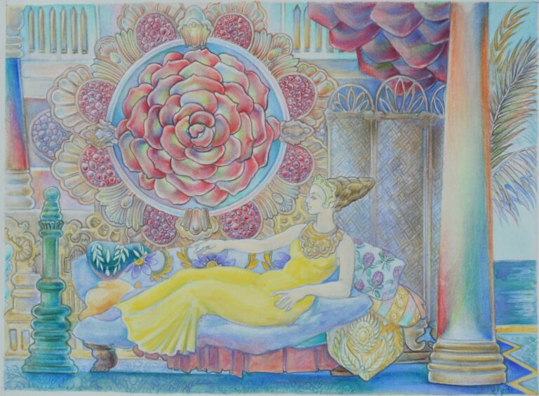 Waiting for the Golden Age, flag ship art for the exhibition,